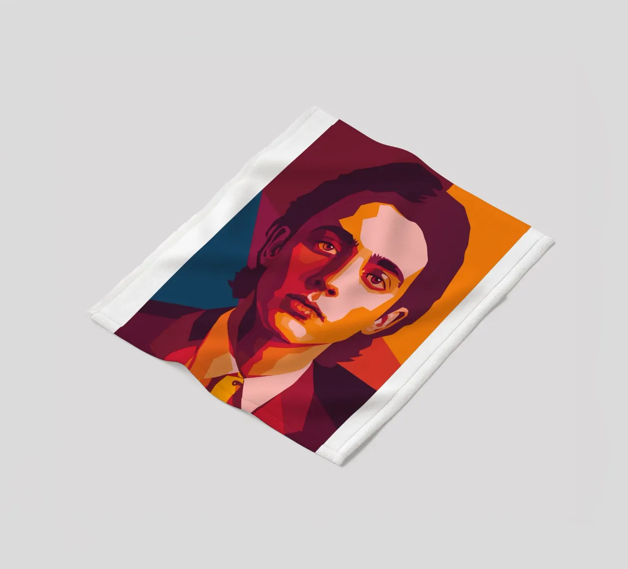 timothee chalamet retro pop art wpap coperta in pile da aiswa