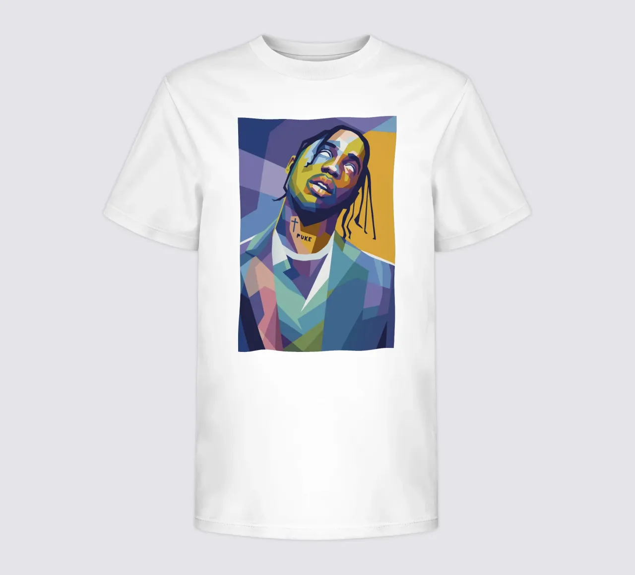 travis retro pop art wpap t-shirt bambini da aiswa