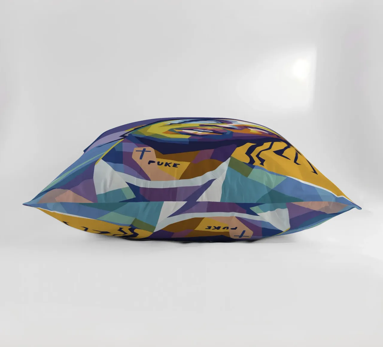 travis retro pop art wpap coussin de aiswa