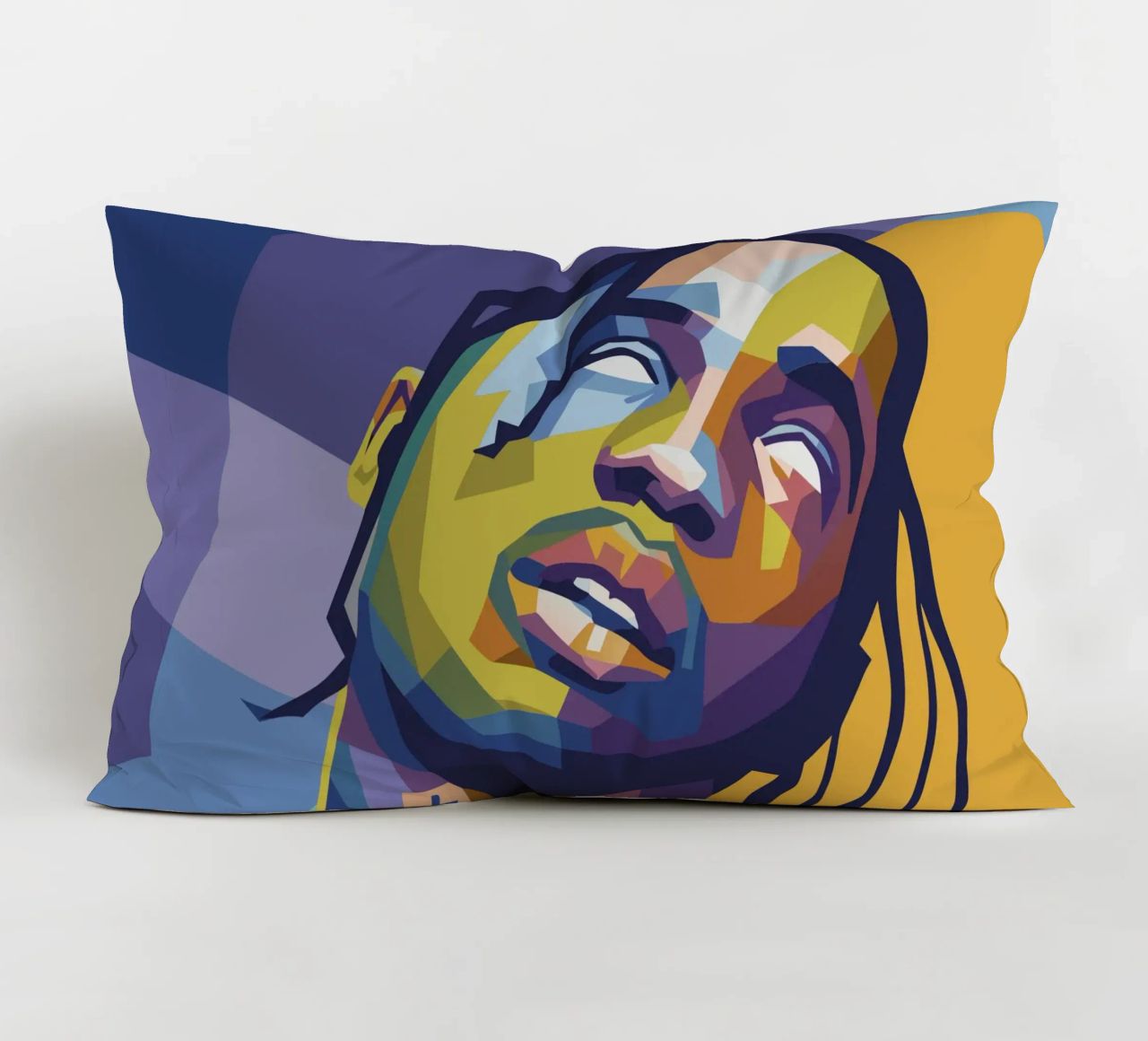 travis retro pop art wpap cuscino da aiswa