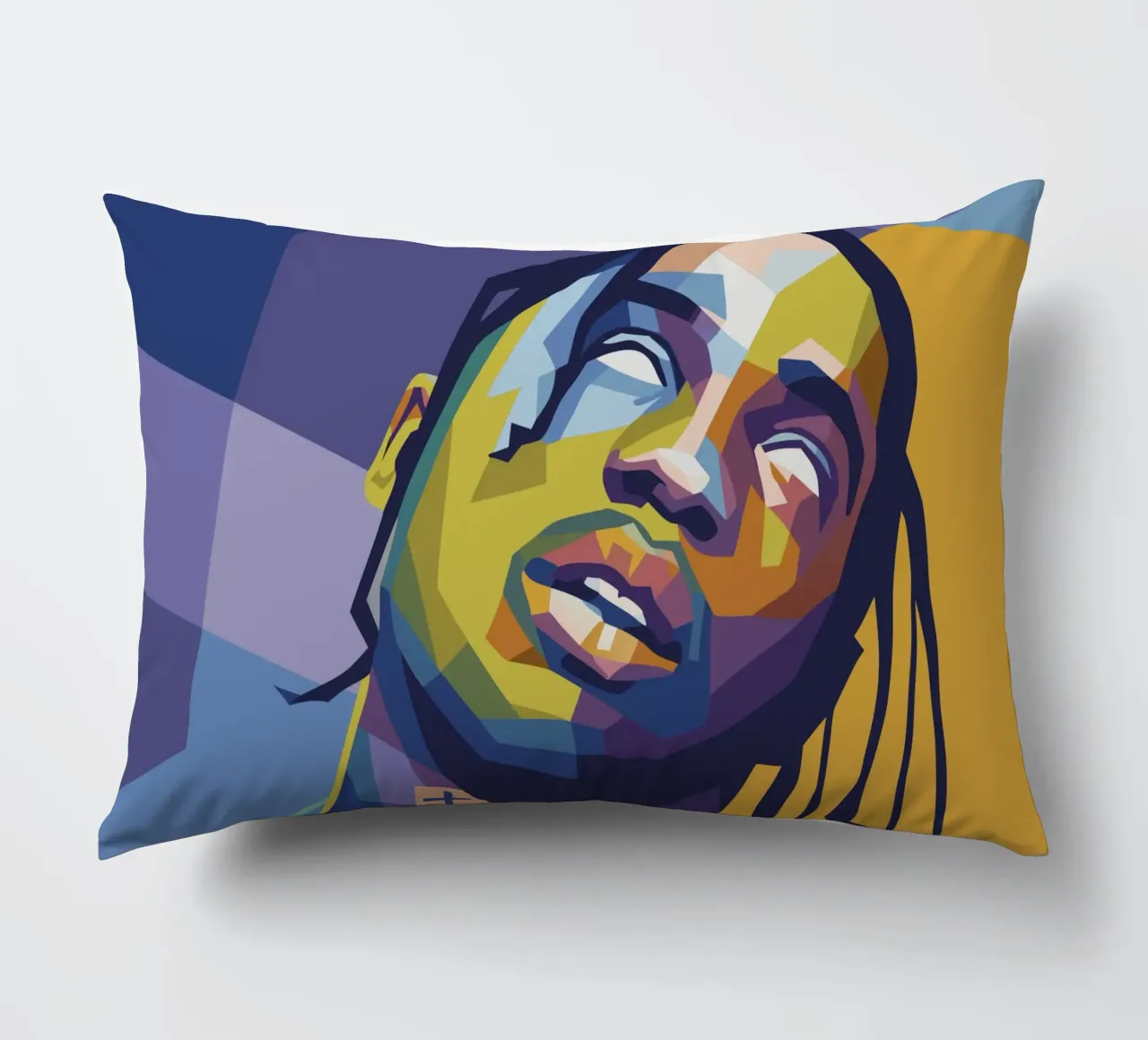travis retro pop art wpap cuscino da aiswa