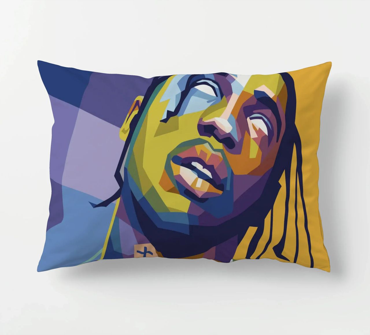 travis retro pop art wpap cuscino da aiswa