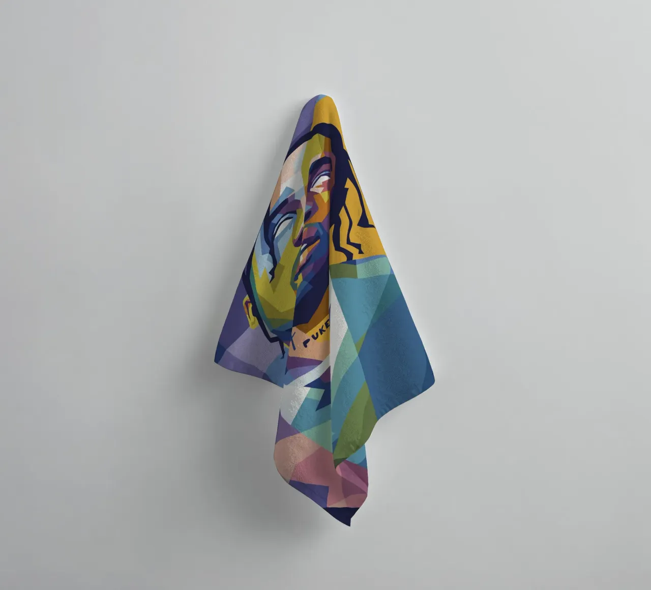 travis retro pop art wpap asciugamano da bagno da aiswa