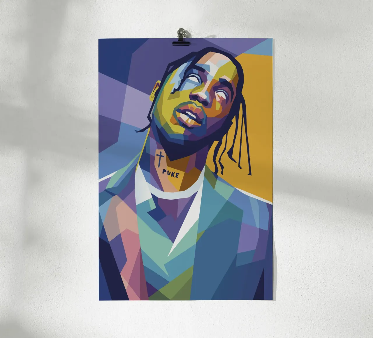 travis retro pop art wpap carta hahnemühle da aiswa