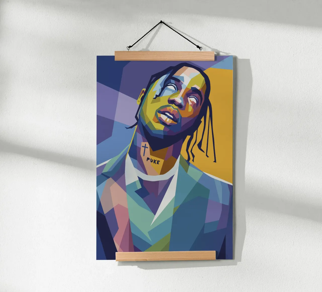 travis retro pop art wpap carta hahnemühle da aiswa
