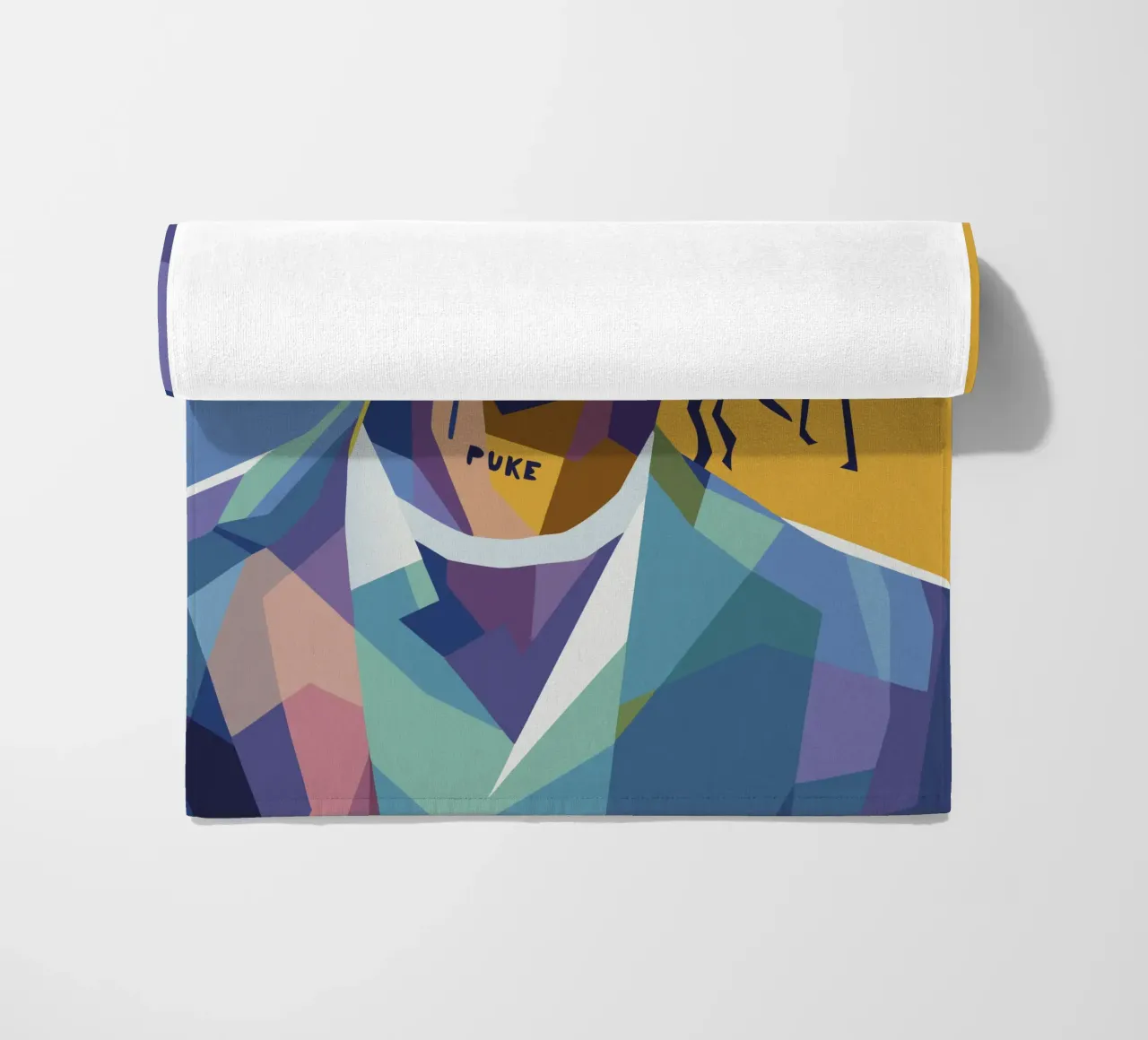 travis retro pop art wpap telo mare da aiswa