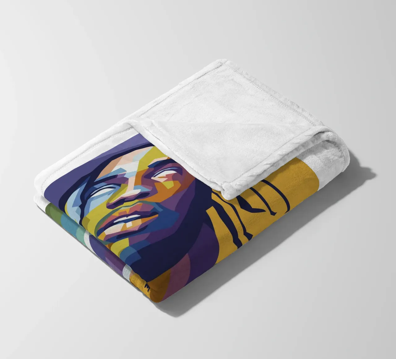 travis retro pop art wpap coperta in pile da aiswa