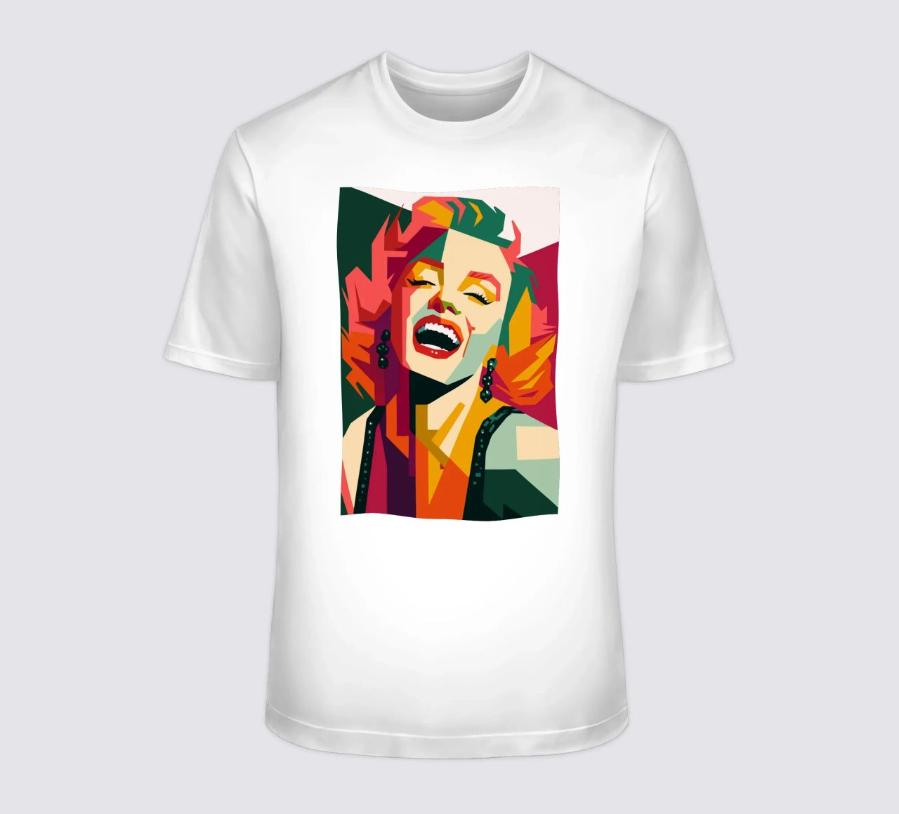 marilyn monroe retro pop art wpap t-shirt da aiswa