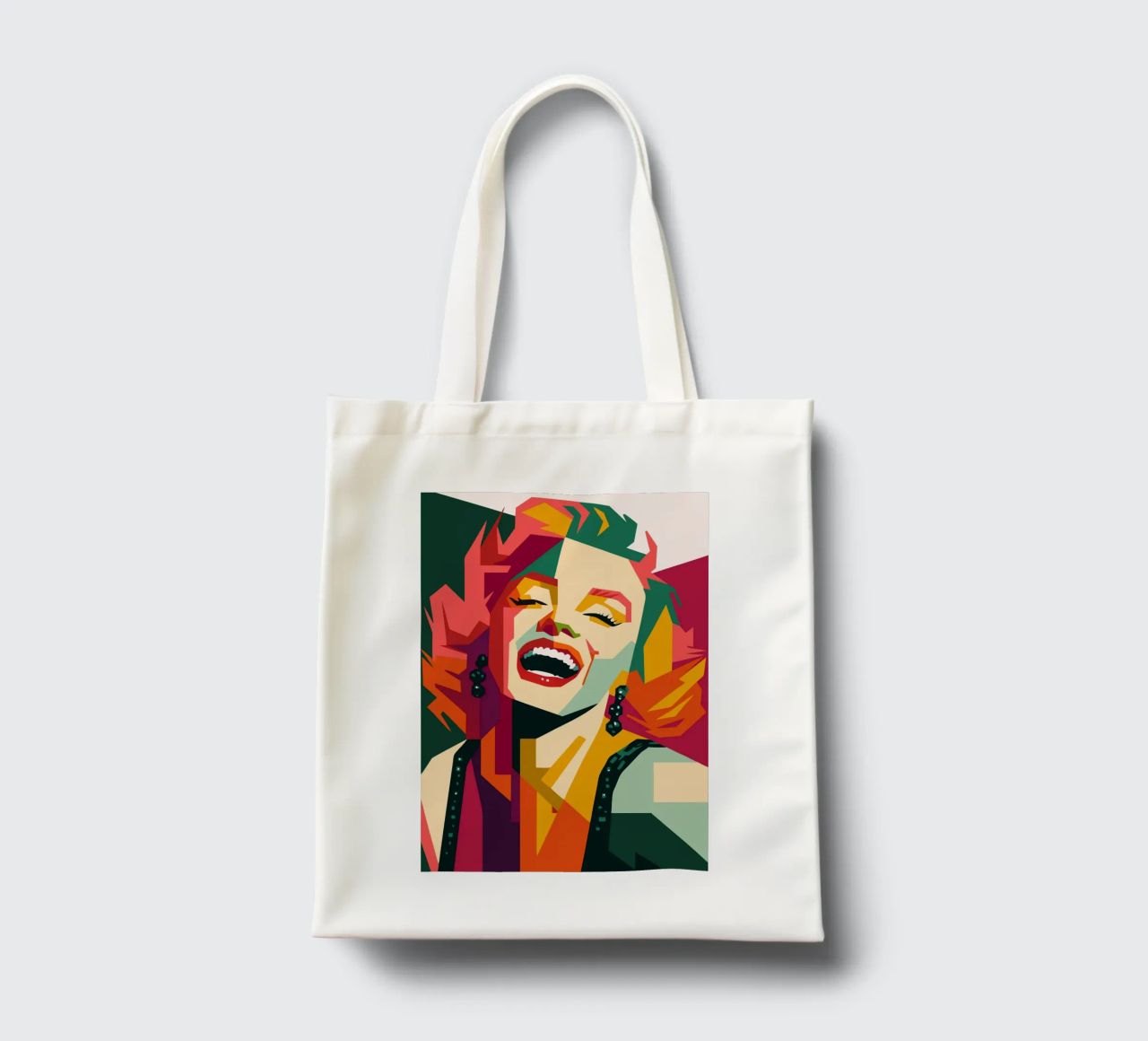 marilyn monroe retro pop art wpap borsa in juta da aiswa