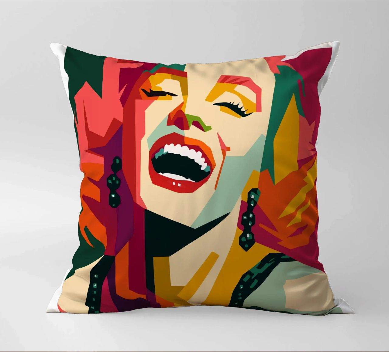marilyn monroe retro pop art wpap cuscino da aiswa