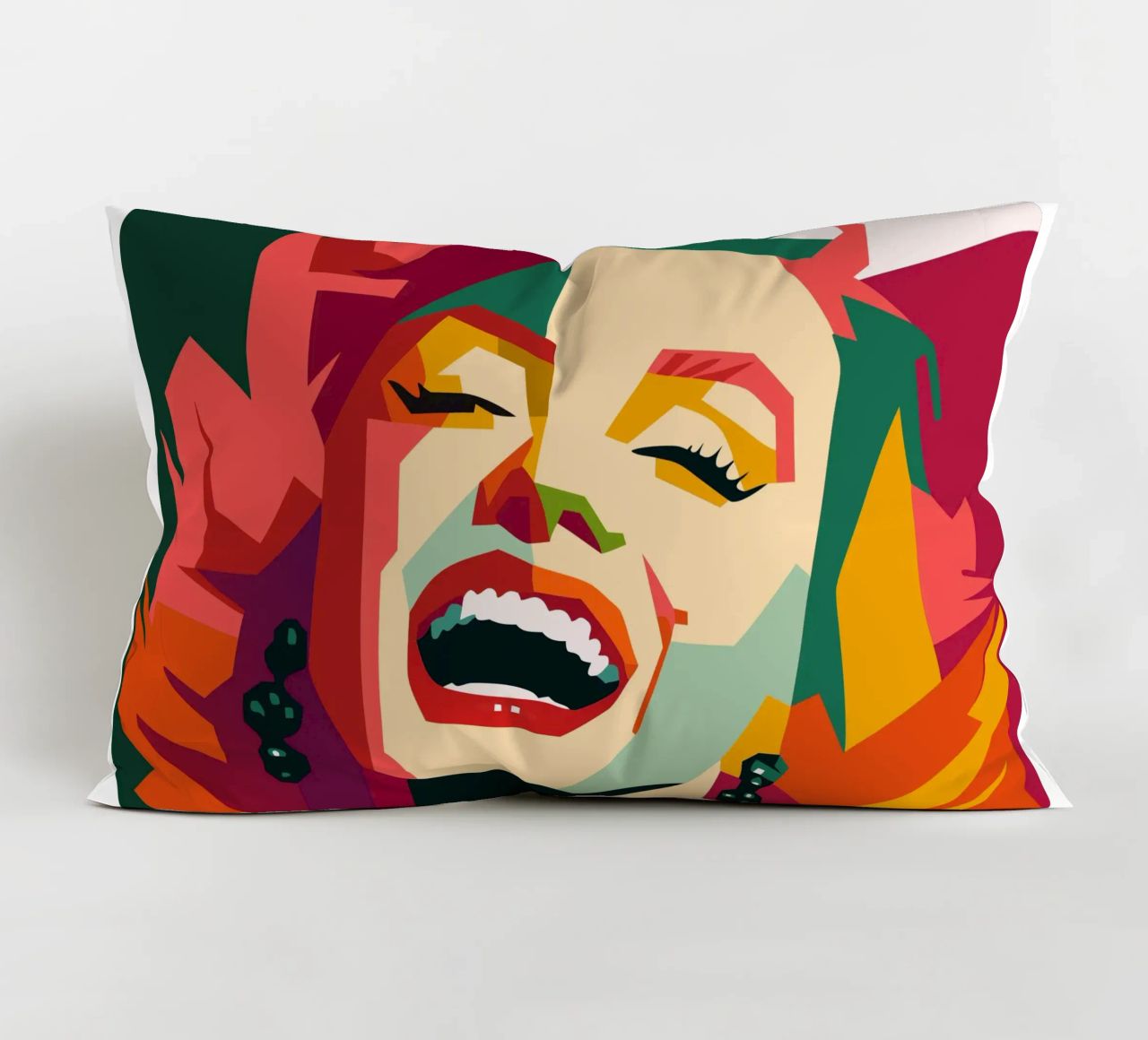 marilyn monroe retro pop art wpap cuscino da aiswa
