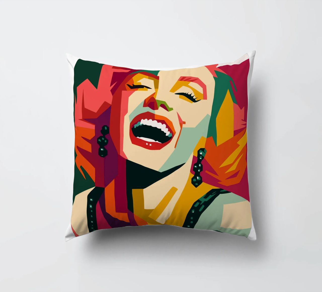 marilyn monroe retro pop art wpap cuscino da aiswa