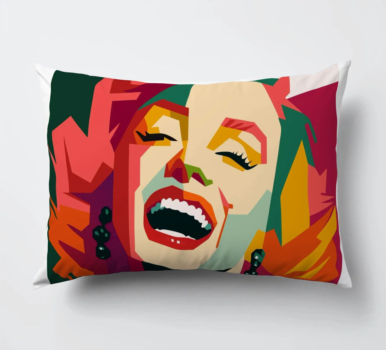 marilyn monroe retro pop art wpap cuscino da aiswa