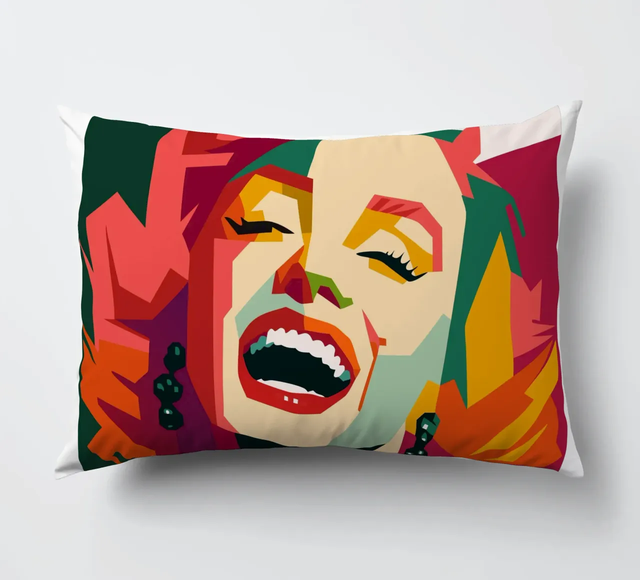 marilyn monroe retro pop art wpap cuscino da aiswa