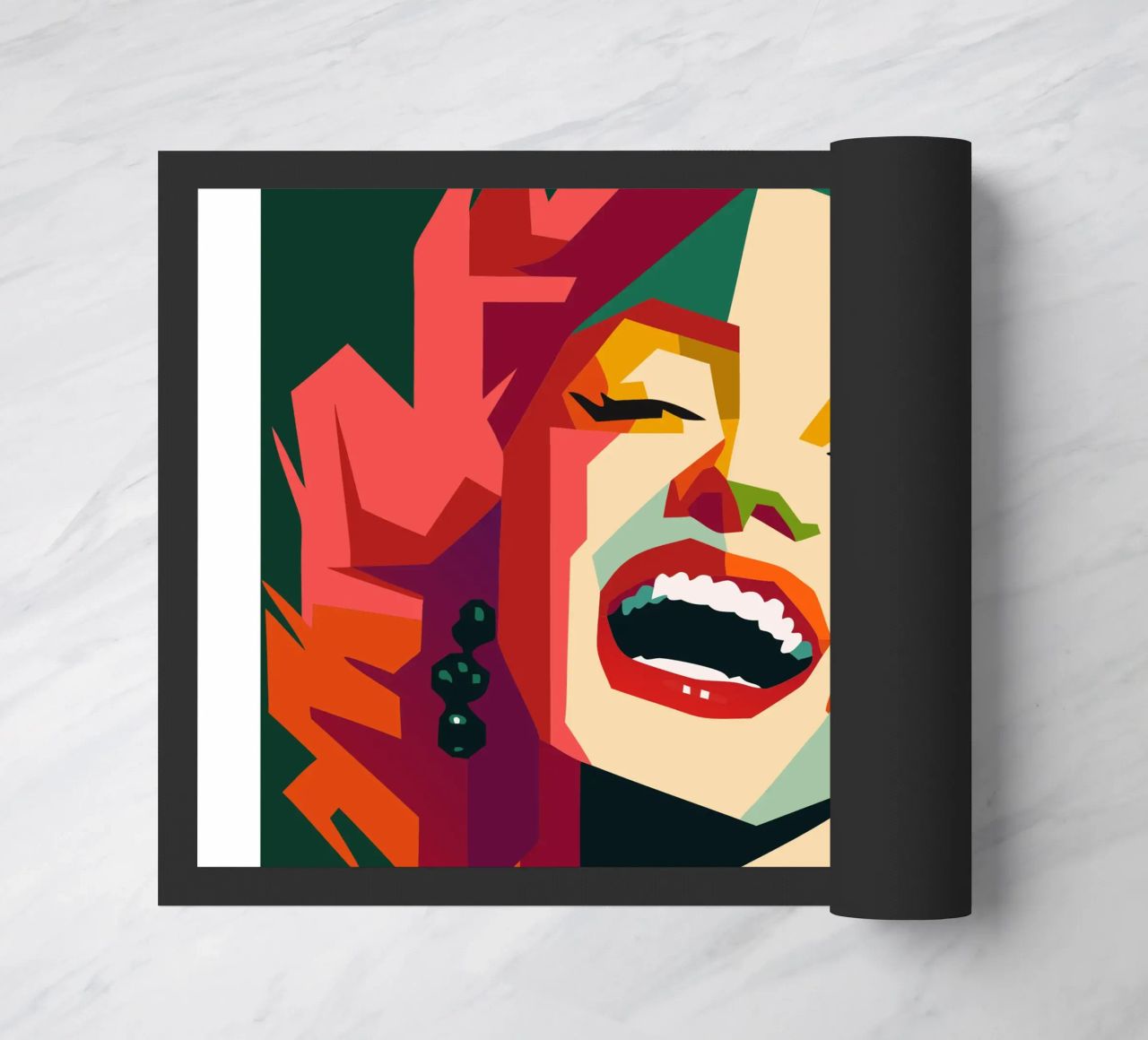 marilyn monroe retro pop art wpap zerbino da aiswa