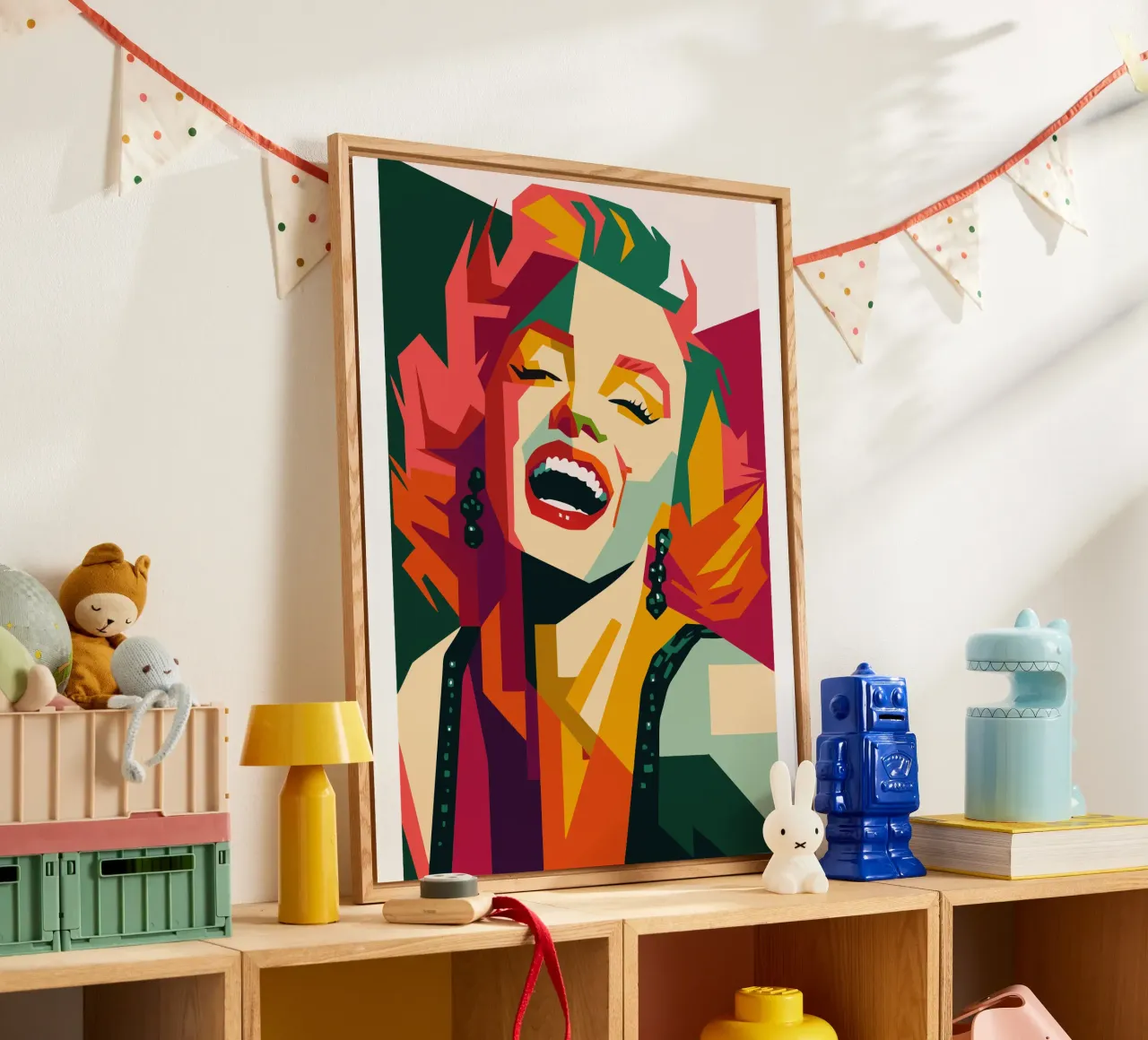 marilyn monroe retro pop art wpap plexiglass da aiswa