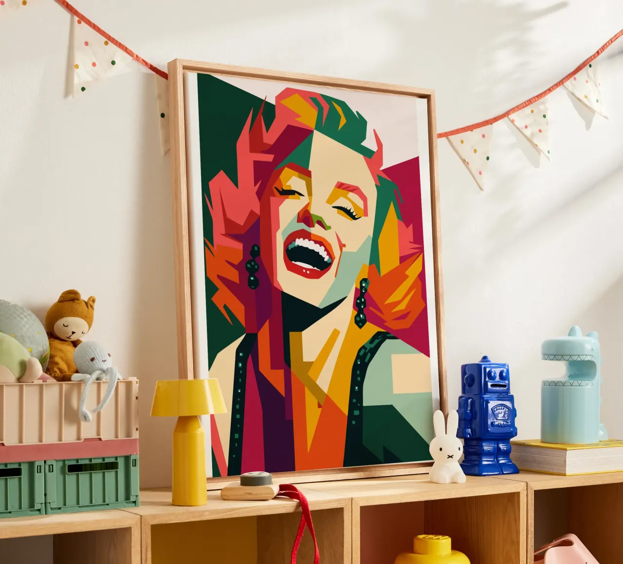 marilyn monroe retro pop art wpap lienzo de aiswa