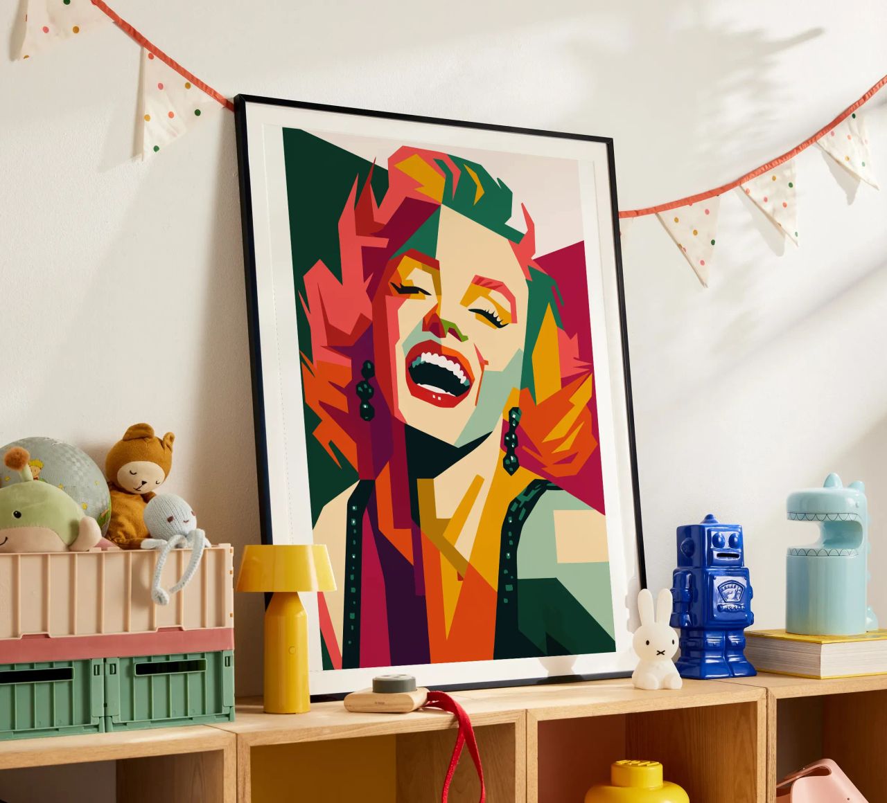marilyn monroe retro pop art wpap poster by aiswa