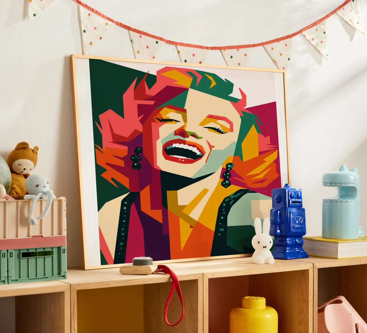 marilyn monroe retro pop art wpap carta hahnemühle da aiswa