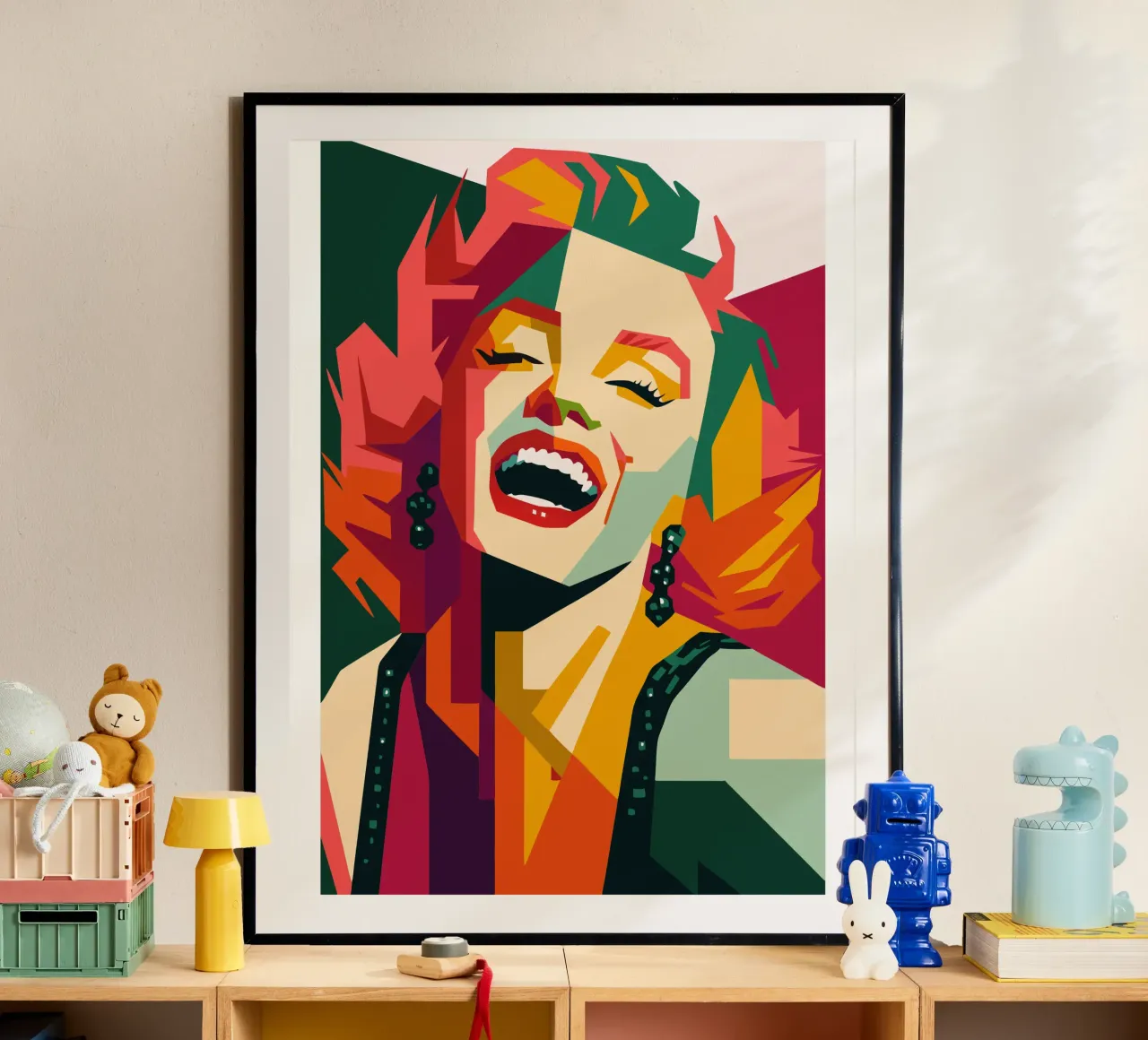marilyn monroe retro pop art wpap carta hahnemühle da aiswa
