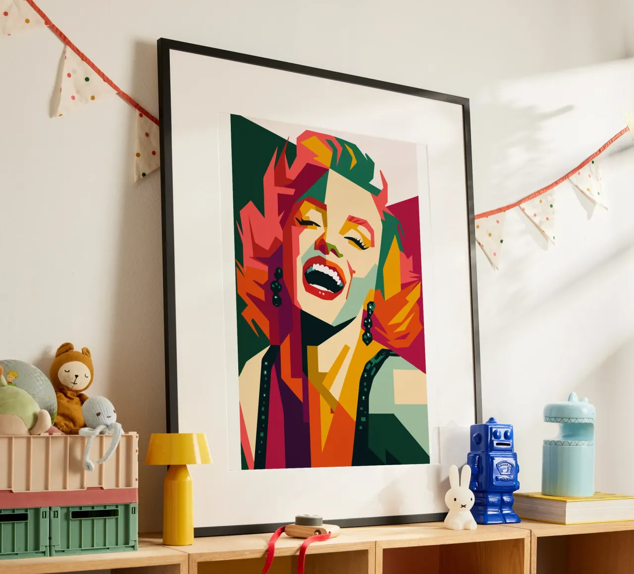 marilyn monroe retro pop art wpap carta hahnemühle da aiswa