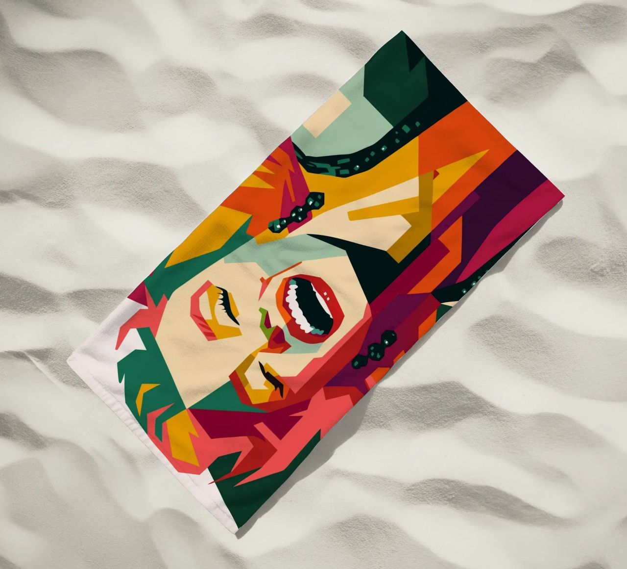 marilyn monroe retro pop art wpap telo mare da aiswa