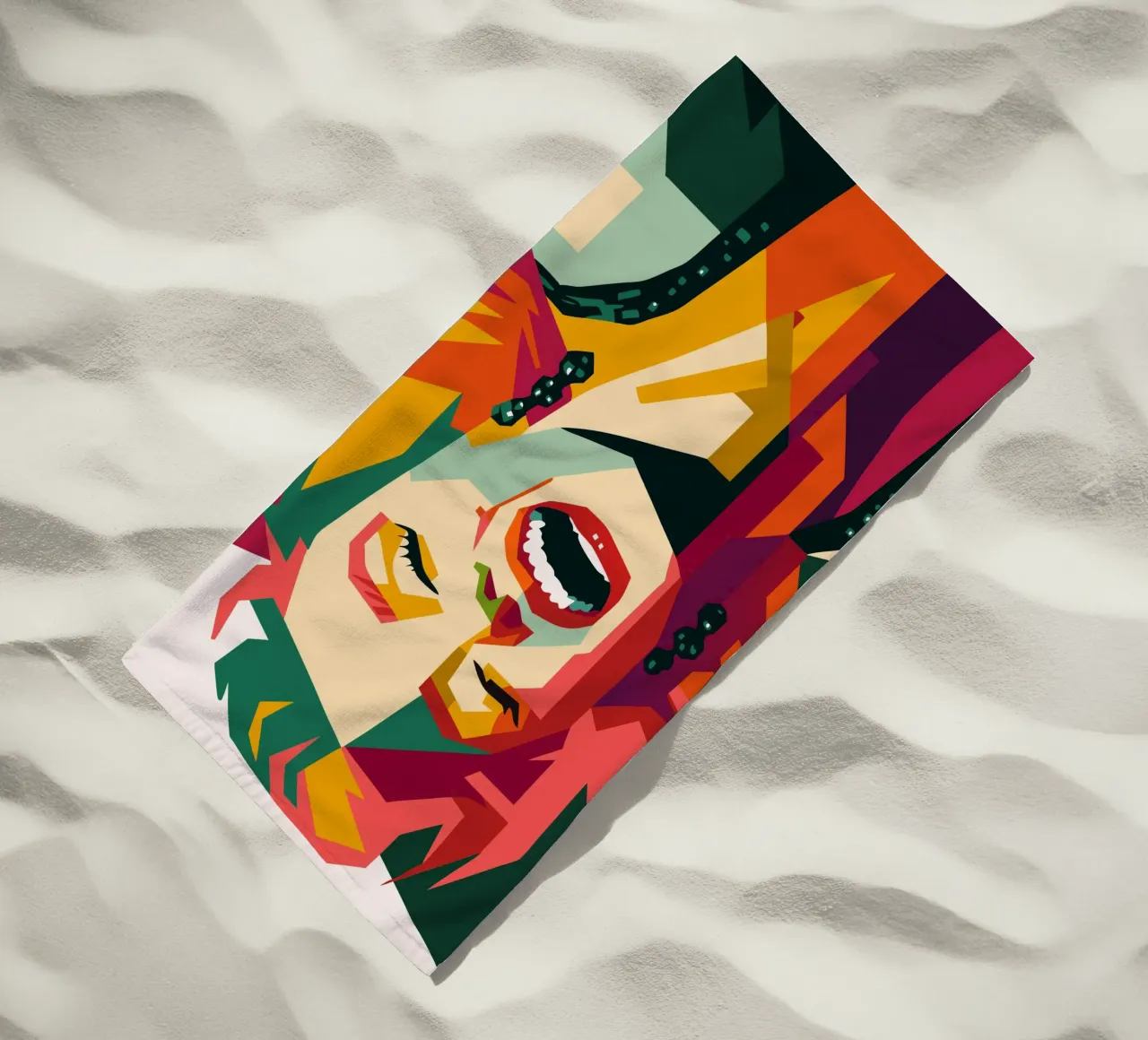 marilyn monroe retro pop art wpap telo mare da aiswa