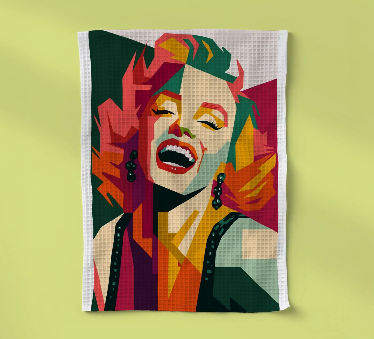 marilyn monroe retro pop art wpap torchon de aiswa