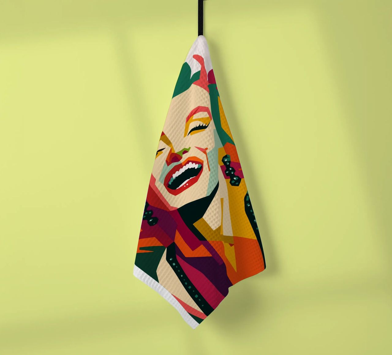 marilyn monroe retro pop art wpap torchon de aiswa