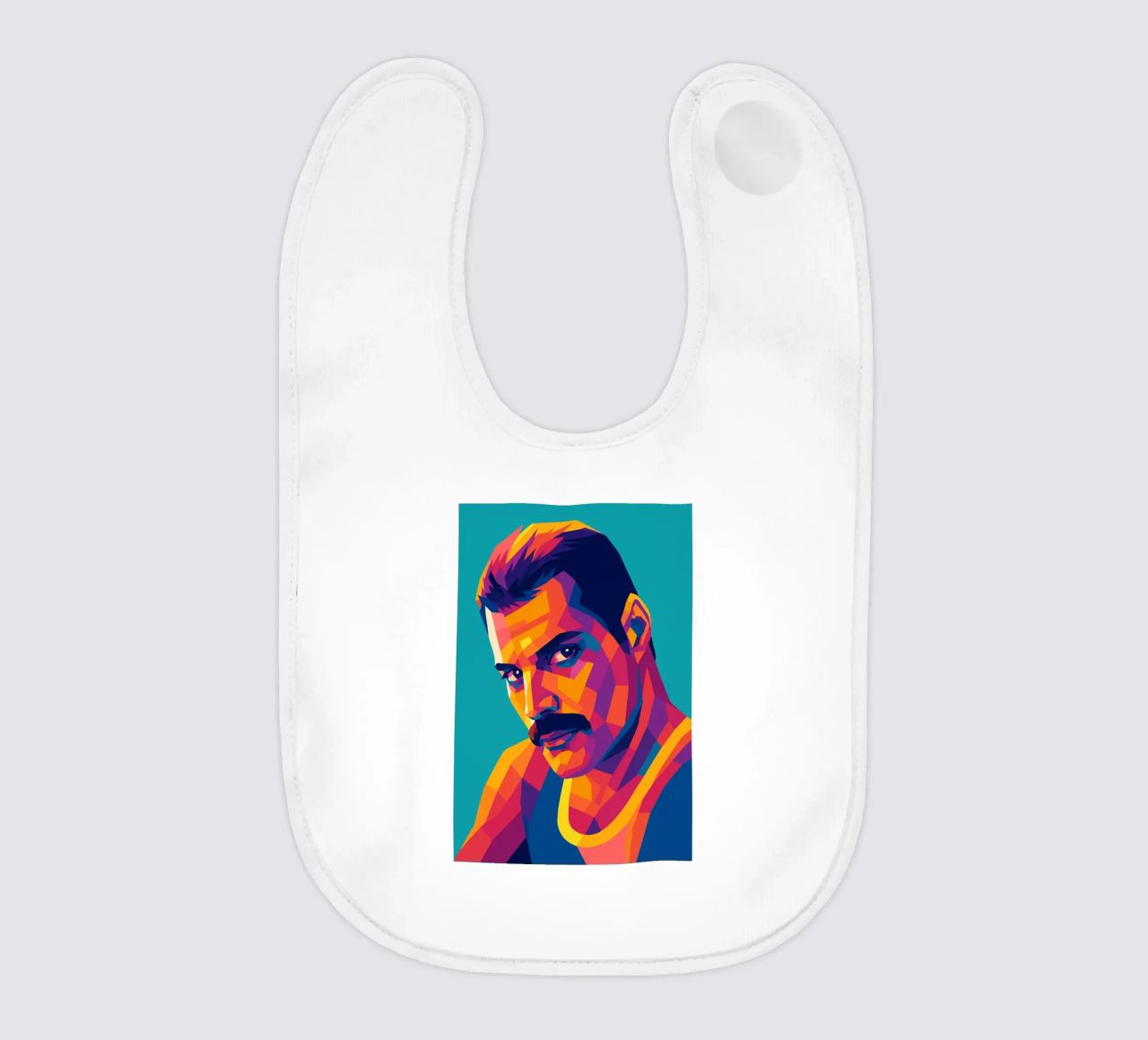 freddi mercury retro pop art wpap Babylätzchen von aiswa