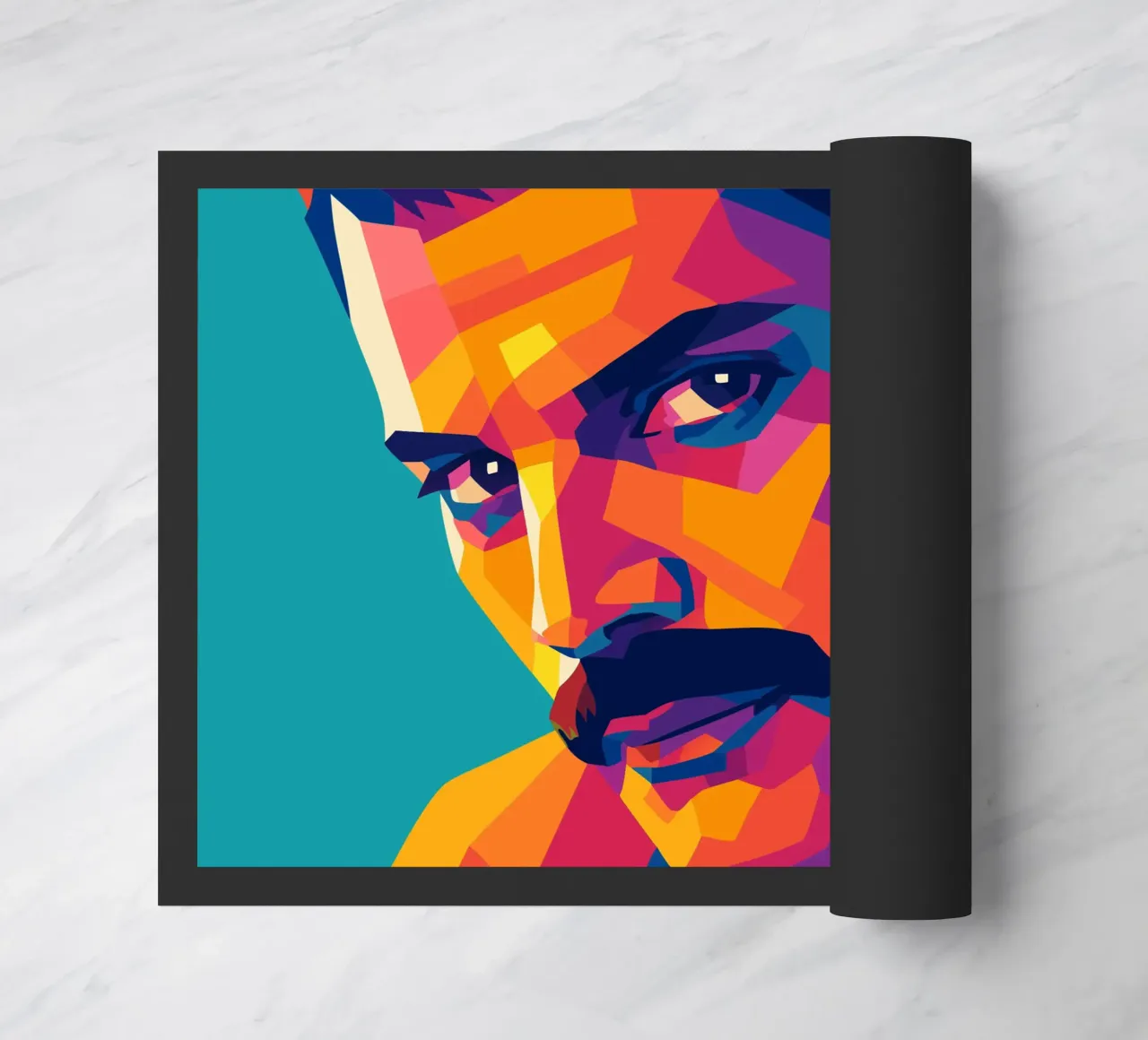 freddi mercury retro pop art wpap zerbino da aiswa