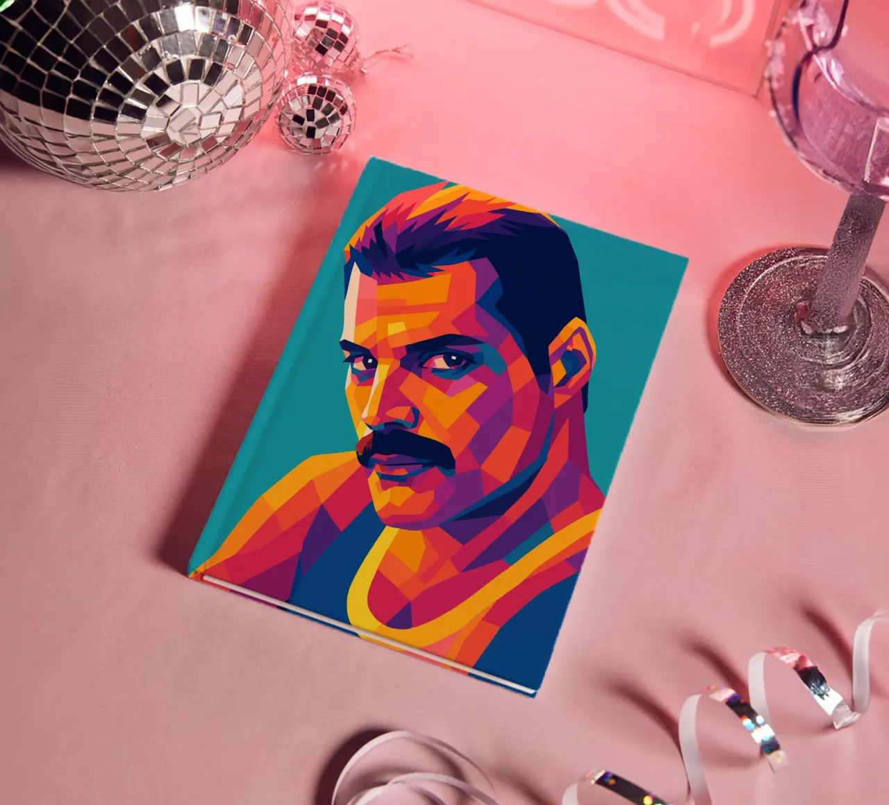 freddi mercury retro pop art wpap diario da aiswa