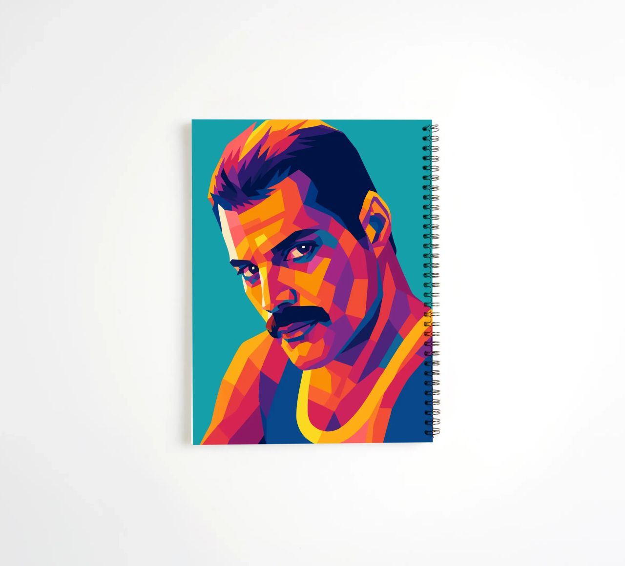 freddi mercury retro pop art wpap Ringbuch von aiswa