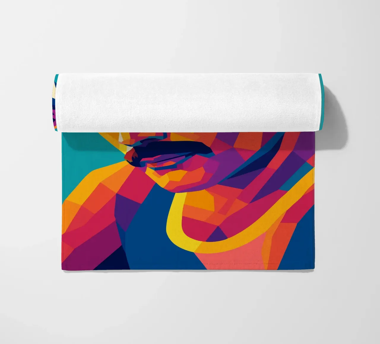 freddi mercury retro pop art wpap telo mare da aiswa