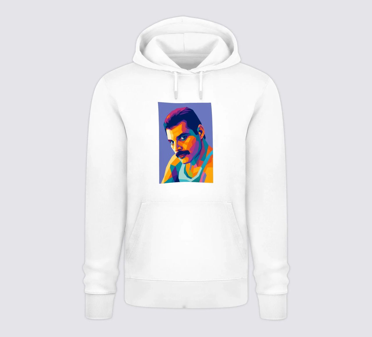 freddie mercury retro pop art wpap felpa con cappuccio da aiswa