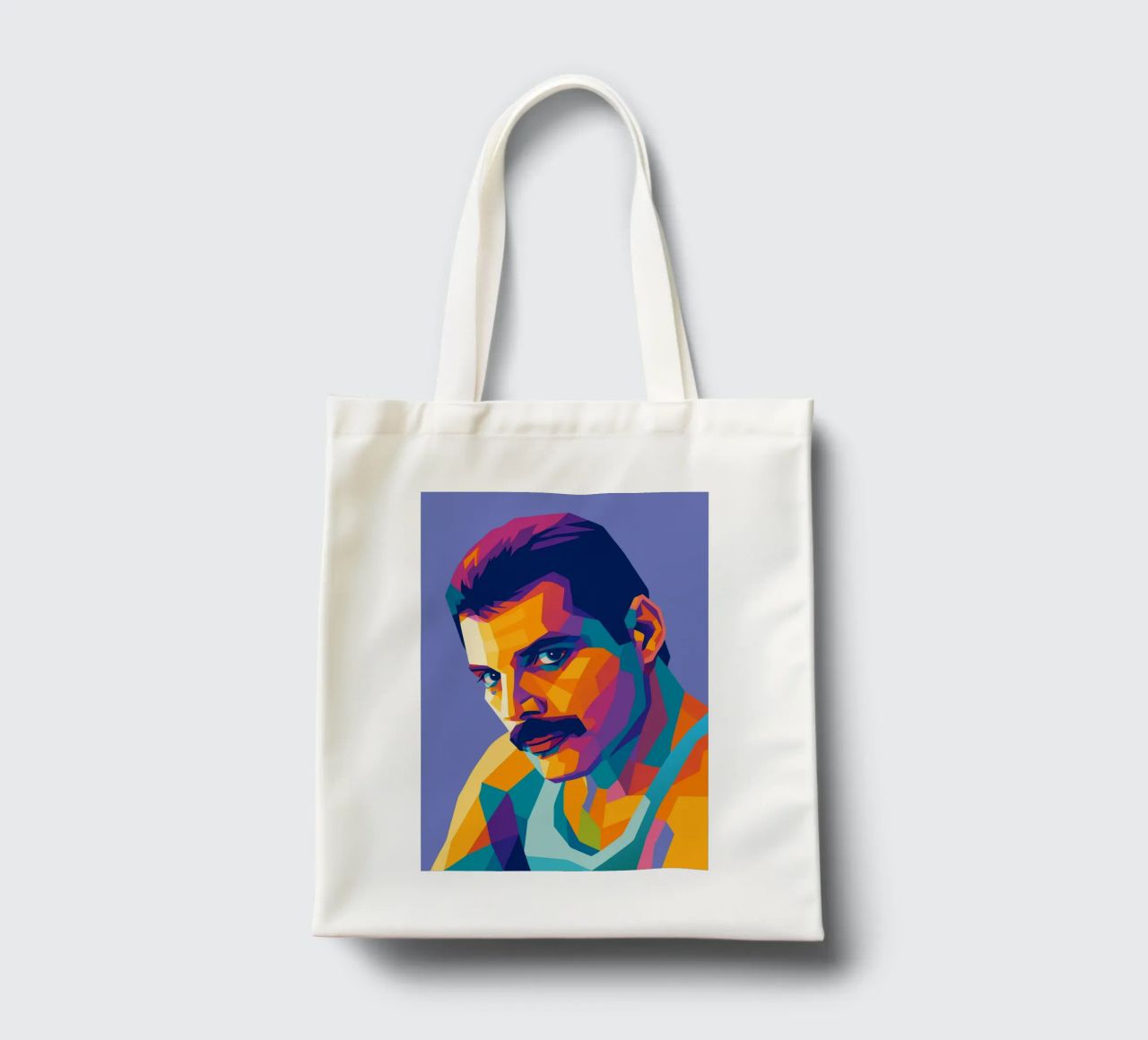 freddie mercury retro pop kunst wpap Jutebeutel von aiswa
