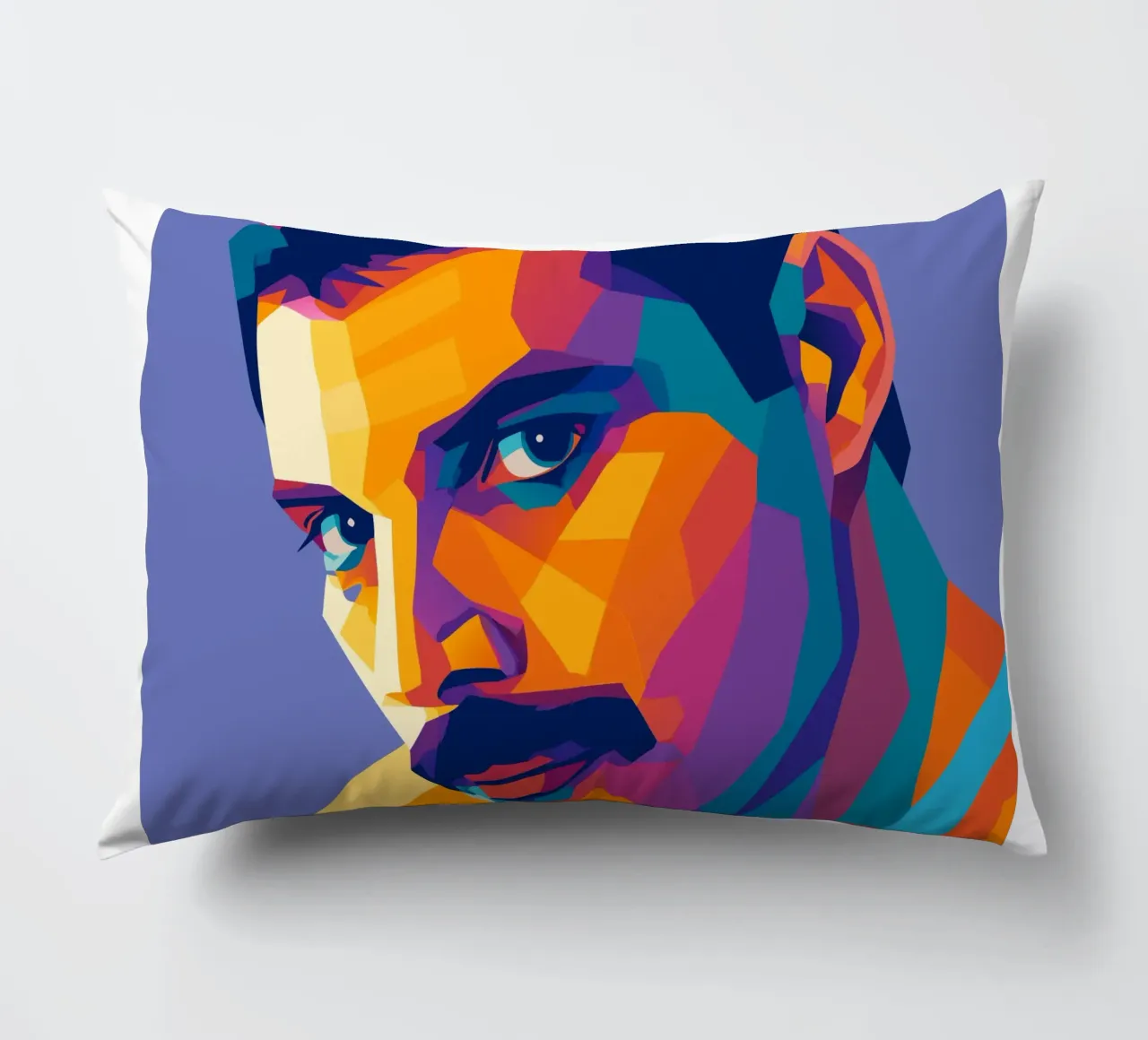 freddie mercury retro pop art wpap cuscino da aiswa