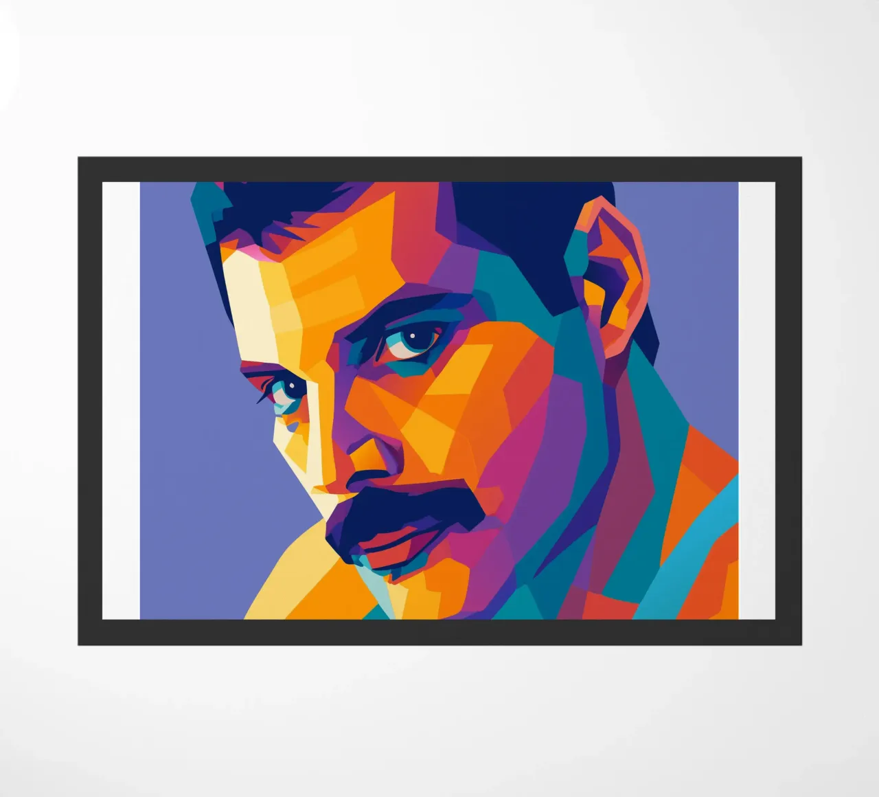 freddie mercury retro pop art wpap zerbino da aiswa