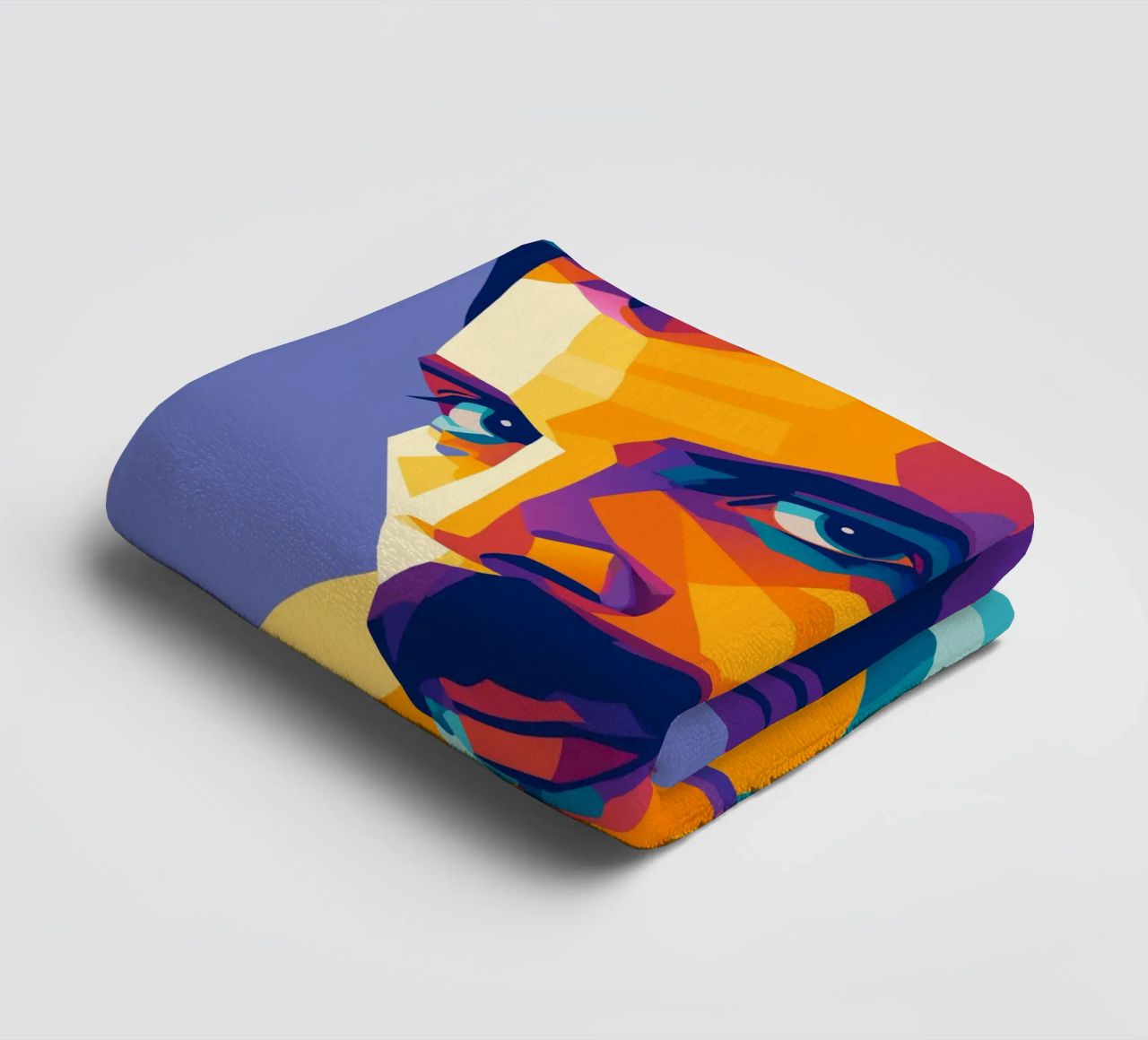 freddie mercury retro pop kunst wpap Handtuch von aiswa