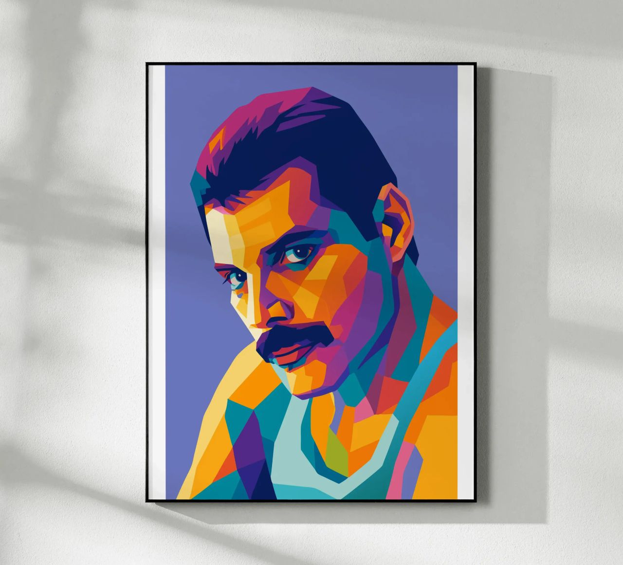 freddie mercury retro pop kunst wpap Acryl-Glas von aiswa