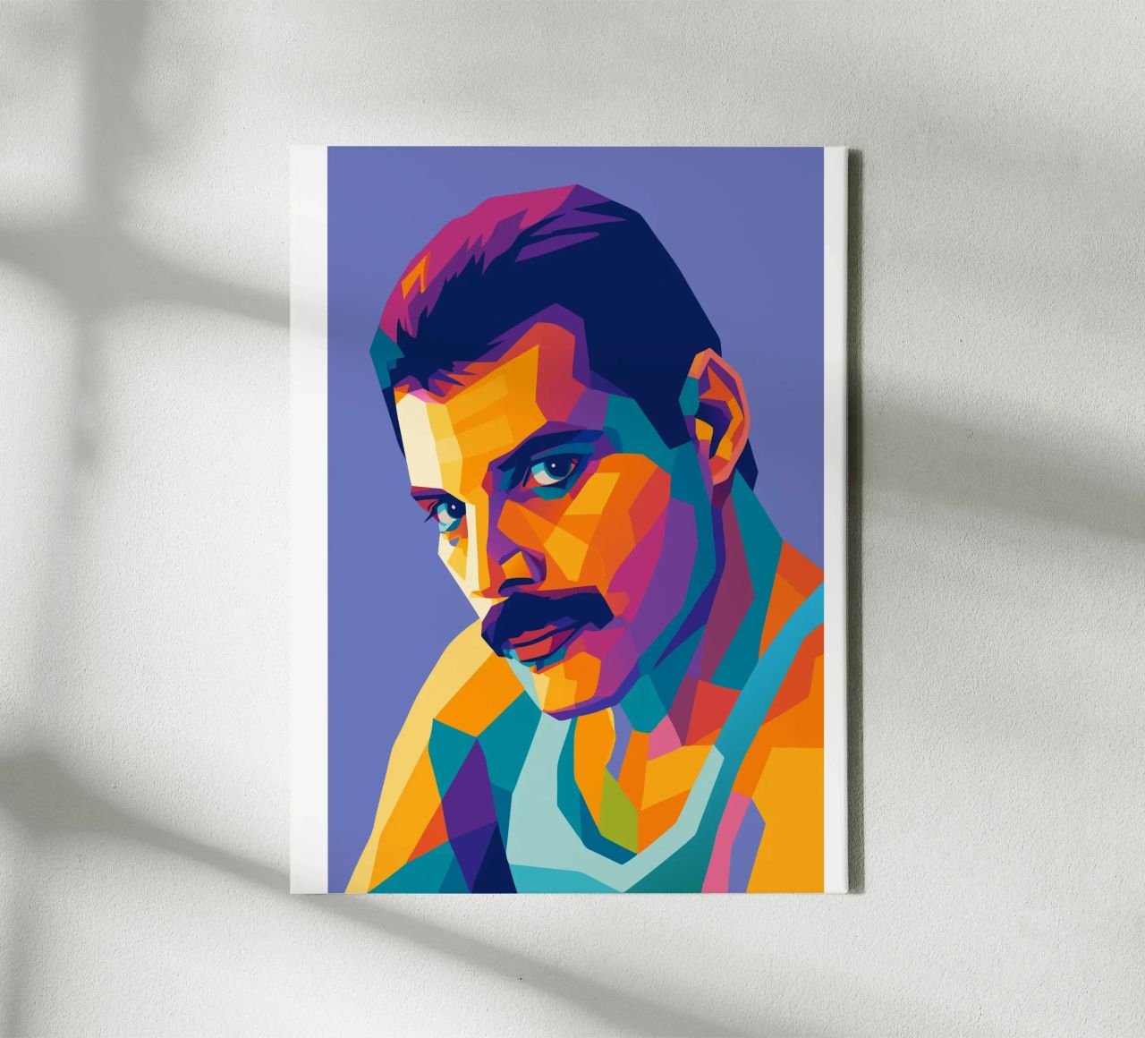freddie mercury retro pop kunst wpap Leinwand von aiswa