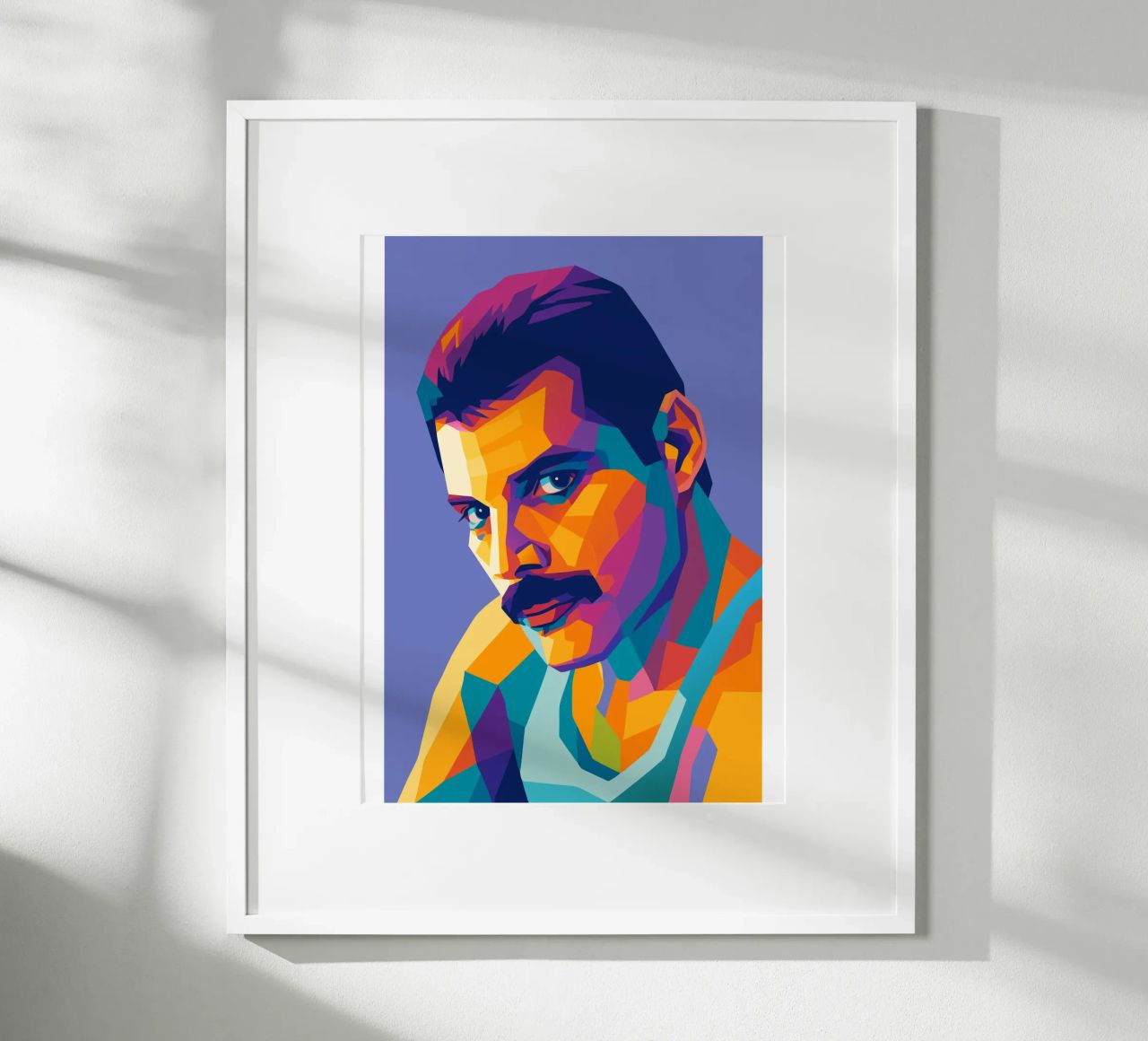 freddie mercury retro pop kunst wpap Poster von aiswa