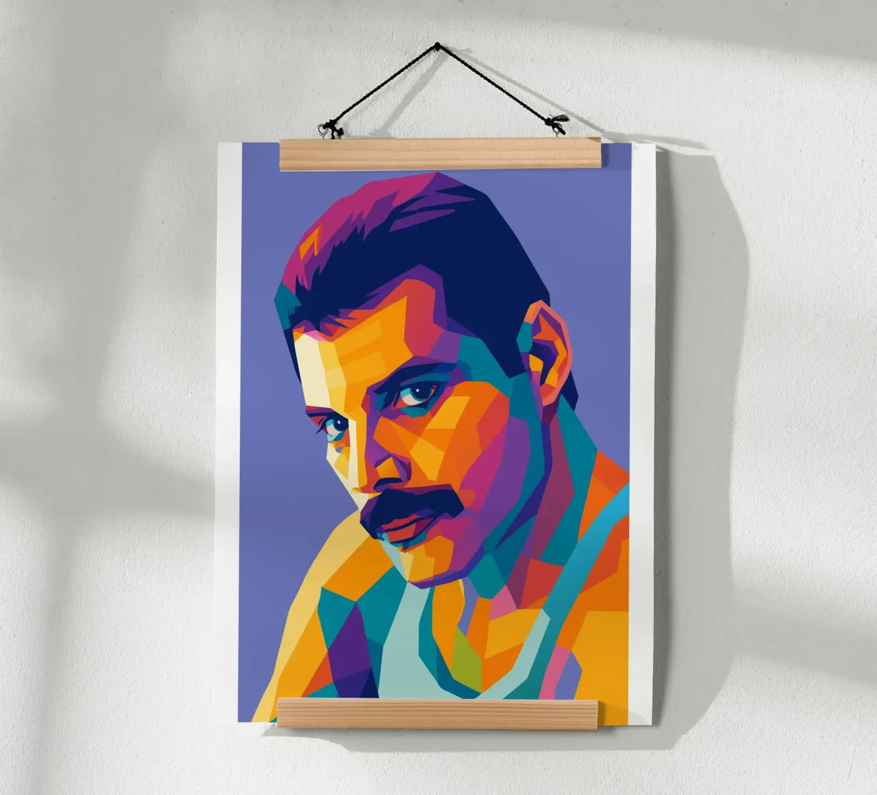 freddie mercury retro pop art wpap poster da aiswa