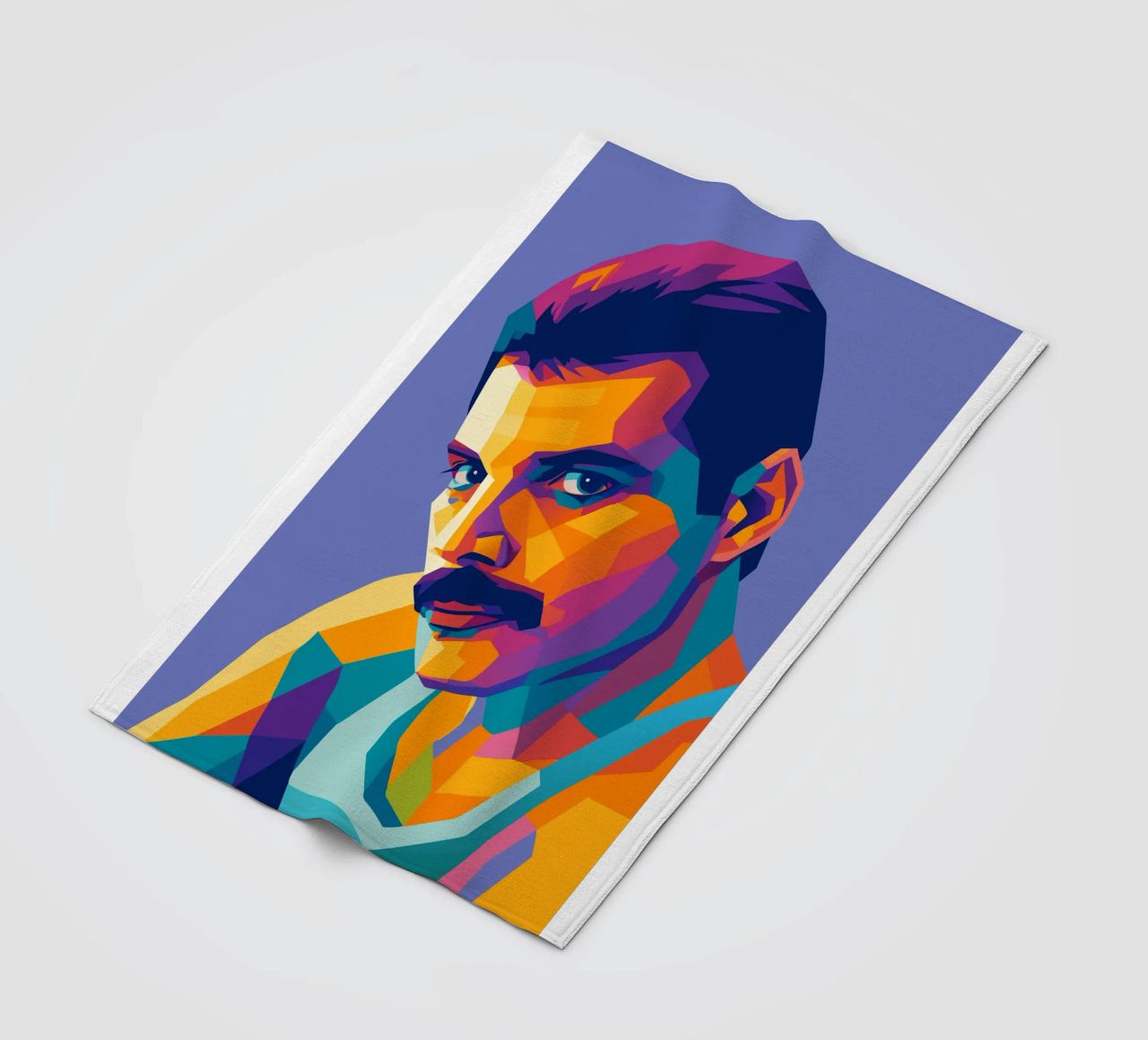freddie mercury retro pop kunst wpap Fleecedecke von aiswa