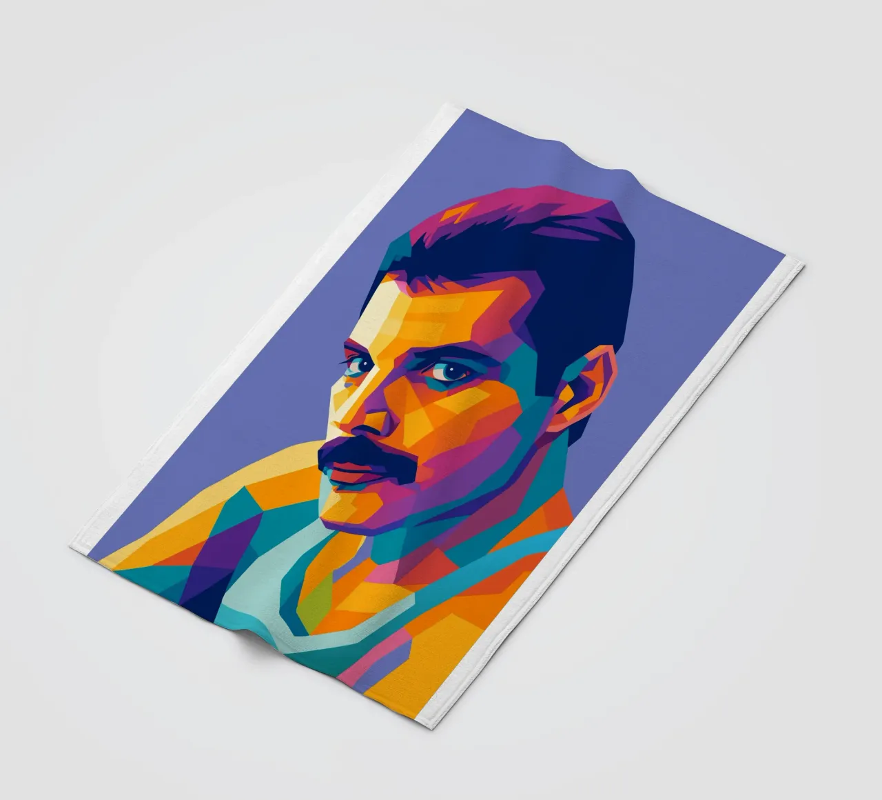 freddie mercury retro pop art wpap coperta in pile da aiswa