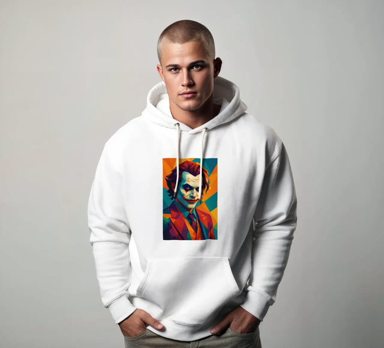 joker gesicht retro pop art wpap Hoodie von aiswa