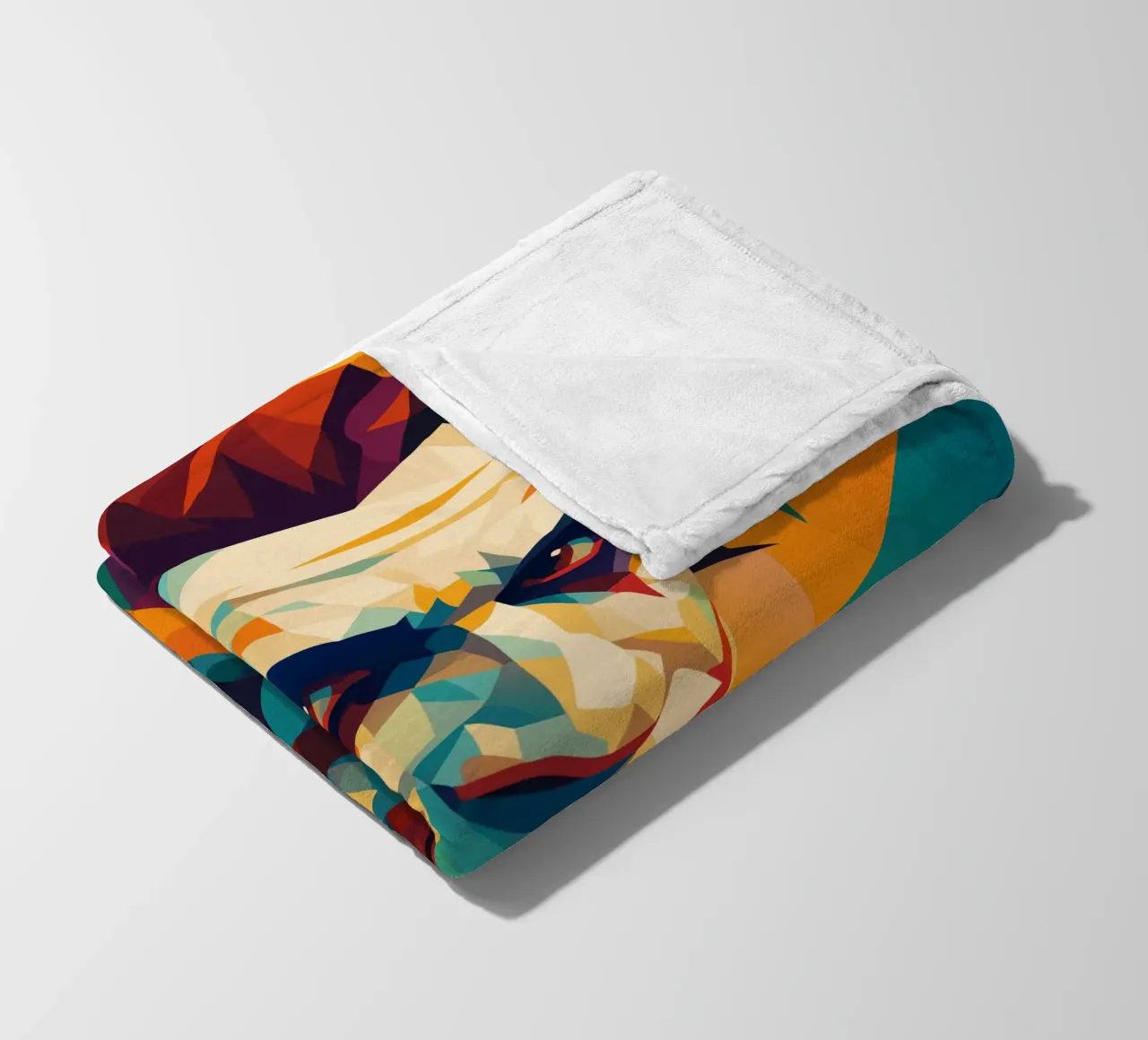 joker face retro pop art wpap coperta in pile da aiswa