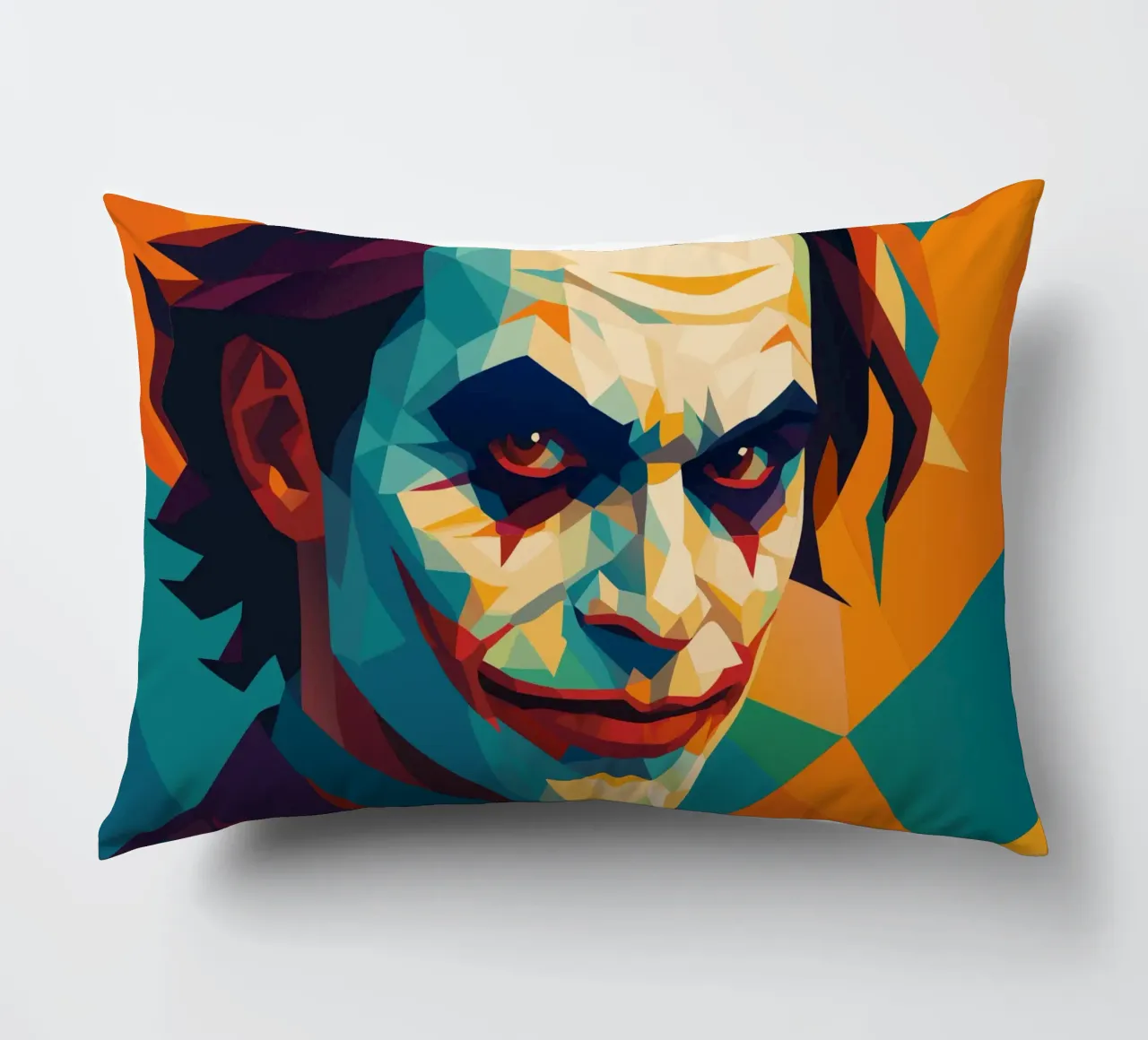 joker face retro pop art wpap cuscino da aiswa