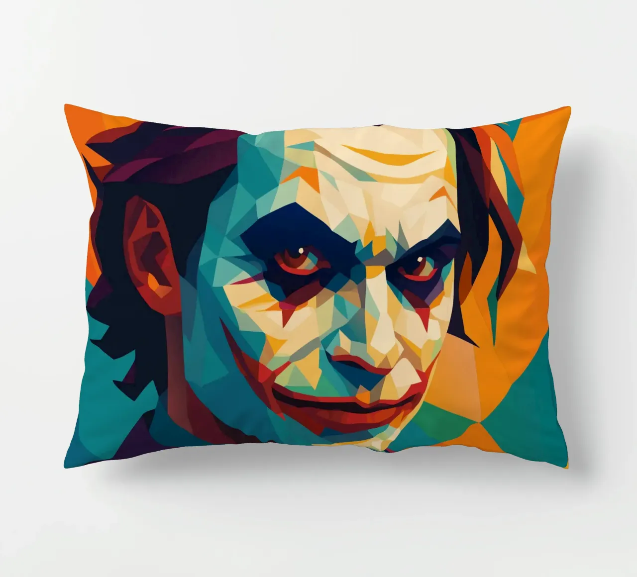 joker face retro pop art wpap cuscino da aiswa