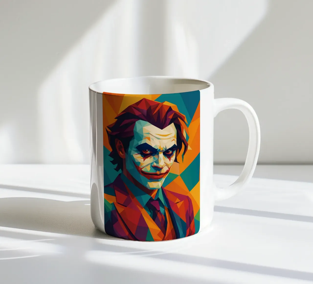 joker gesicht retro pop art wpap Keramik Tasse von aiswa